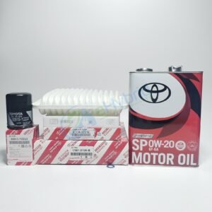 Genuine Toyota Estima 2.4L Service Kit ACR50 2006 - 2019 With 4L 0W20 & Filters