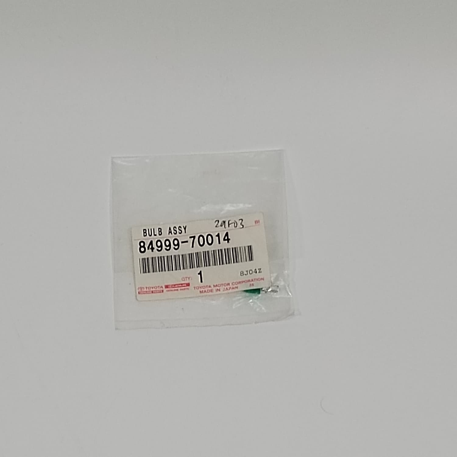 Genuine Toyota Rav4 1996-2000 Bulb Air Conditioner Control Oem Part 84999-70014