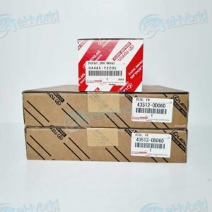 Genuine Toyota Yaris Front Brake Discs & Pads 43512-0D060 & 04465-YZZDS 2005-14