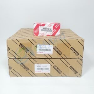 Genuine Toyota Sienta Rear Brake Discs & Pads Lh & Rh 42431-52130 & 04466-52180
