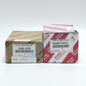 Genuine Toyota Corolla Hybrid Front & Rear Brake Pads 04465-F4010 & 04466-02400