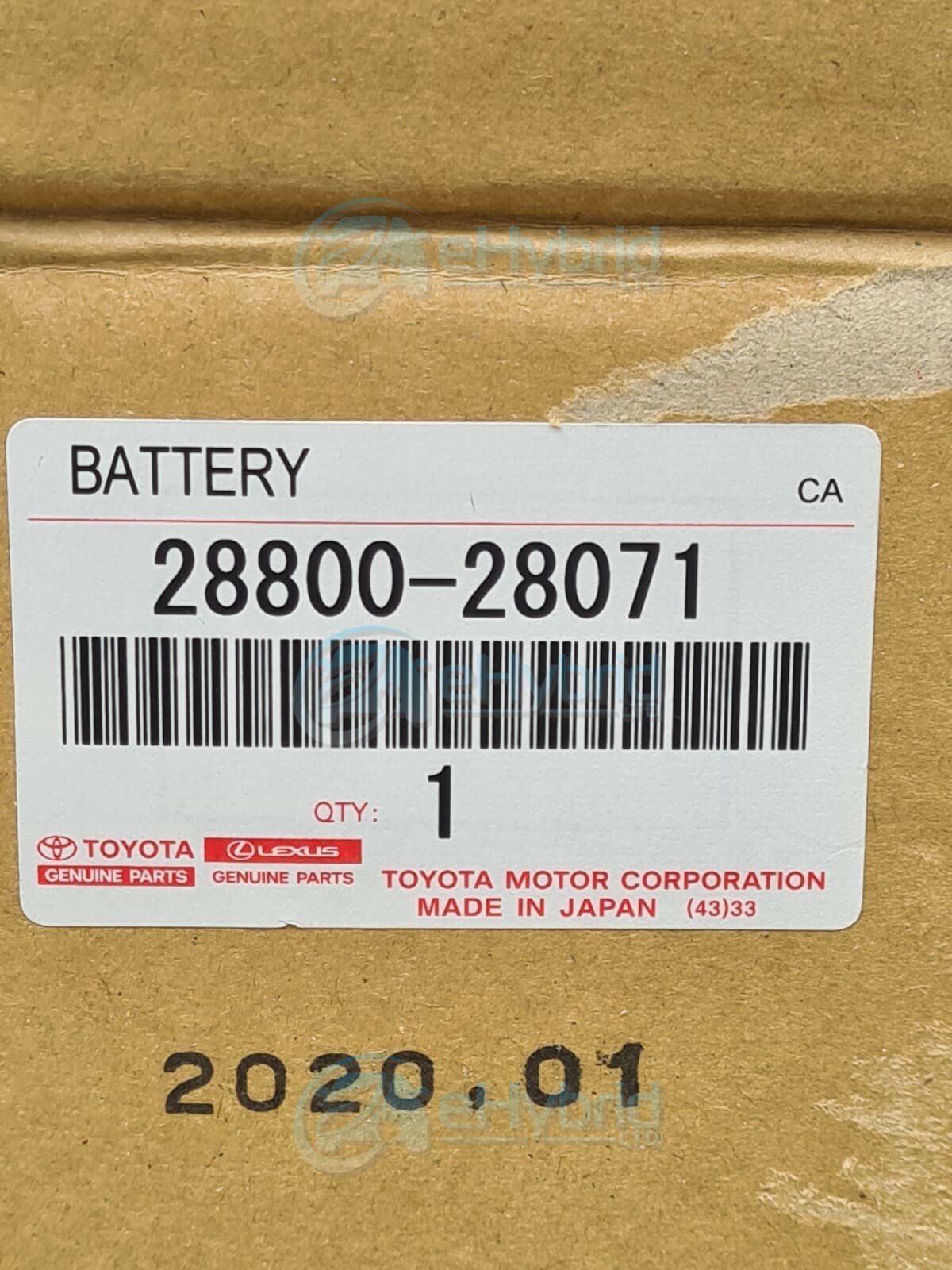 Genuine Toyota Estima 12V Battery Temperatu Sensor S55D23L Panasonic 28800-28071 - Image 4