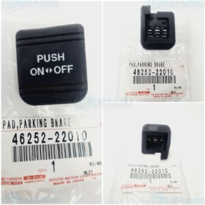 Genuine Toyota Lexus Parking Brake Pedal Rubber Pad Cover Oem Part 46252-22010