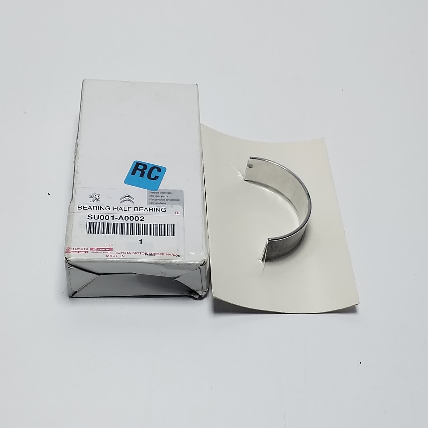 Genuine Toyota Proace Half Bearing Oem Part SU001-A0002