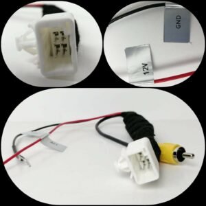 Toyota Prius Plus Reversing Camera Adapter Retention 12V TO 6V 4Pin Voxy Alpha