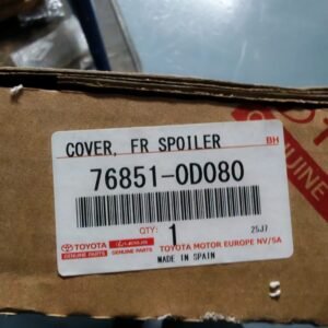 Genuine Toyota Yaris Front Spoiler Cover 2005-2011 Oem Part 76851-0D080
