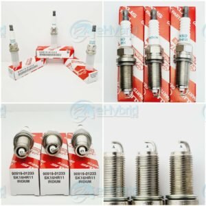 Toyota Yaris Spark Plugs Genuine Oem 90919-01233 KSP130 1.0L 2005 TO 2014 Model
