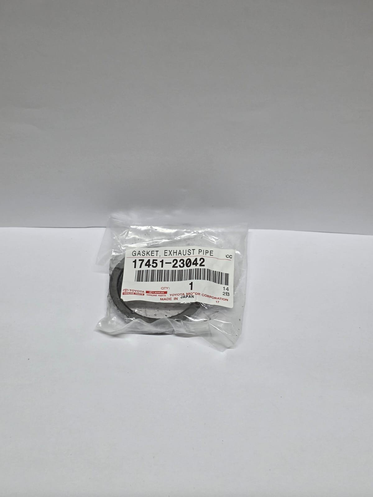 Genuine Toyota Corolla Exhaust Pipe Gasket 2019-2024 Oem Part 17451-23042