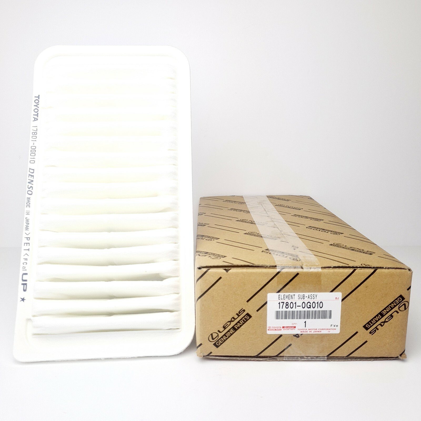 Genuine Toyota Corolla 2.0D-4D Service Filters Oil Filter Air Cabin Filter - Image 2