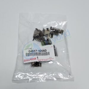 Genuine Toyota Yaris Front Brake Pads Fitting Kit 2005 - 2014 Oem 04947-42050