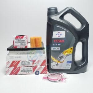Toyota Prius Service Kit with 0W20 Oil & All Filters Fits CT200H Auris