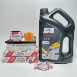Toyota Voxy Service Kit with 0W20 Fuchs Oil & Filters Fits Noah Esquire ZWR80