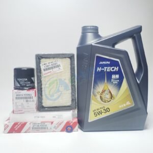 Toyota Prius Service Kit 2016-23 With 4L 5W30 Aisin Oil & Genuine Toyota Filters