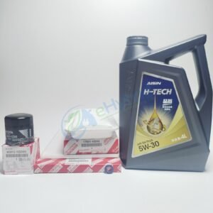 Toyota iQ Service Kit Kgj10 2008-15 With 5W30 Aisin Oil & Genuine Toyota Filters