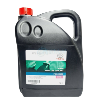 GENUINE TOYOTA  PINK COOLANT SUPER LONG LIFE 5L PRE MIXED READY PINK ANTIFREEZE