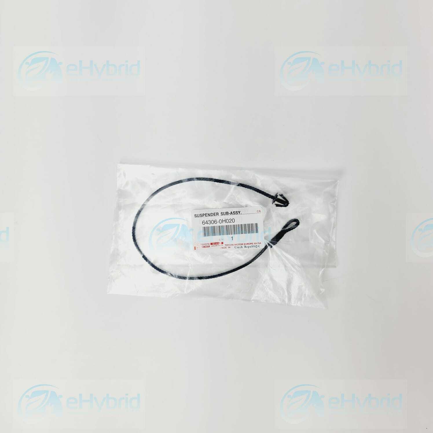 GENUINE TOYOTA AYGO PARCEL SHELF STRING 2005-2014 RIGHT OR LEFT PART 64306-0H020 - Image 4