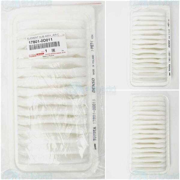 GENUINE TOYOTA COROLLA 1.4L AIR FILTER 2001 - 2007 OEM 17801-0D011 AIR CLEANER