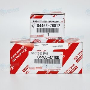 GENUINE TOYOTA PRIUS FRONT & REAR BRAKE PADS ZVW50 2016-2020 PRIUS PLUGIN ZVW52