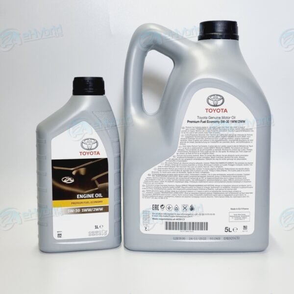GENUINE TOYOTA VERSO D-4D 5W30 1WW/2WW DIESEL ENGINE OIL TOYOTA PFE OIL 6LITRES - Image 3