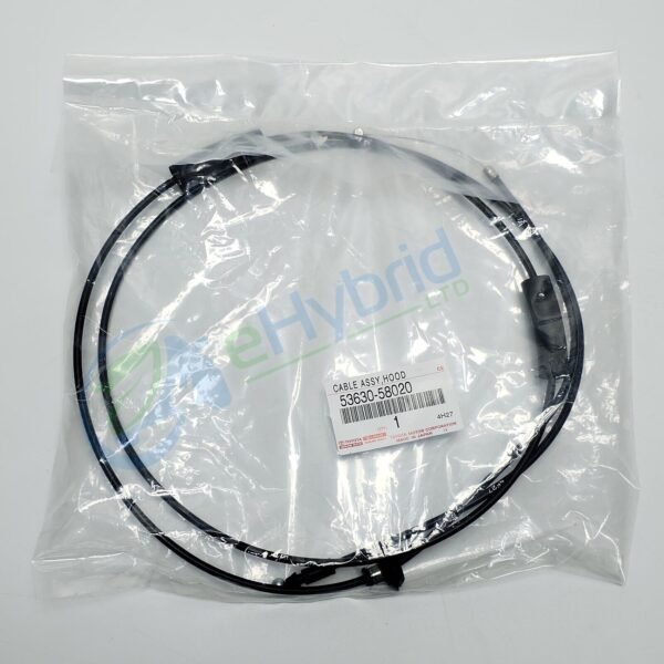 Genuine Toyota Alphard Hood Lock Control Cable Assy 2005 - 2008 Oem 53630-58020