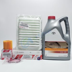 Genuine Toyota Auris Hybrid Service Kit 2012 - 2018 ZRE185 With 0W20 & Filters