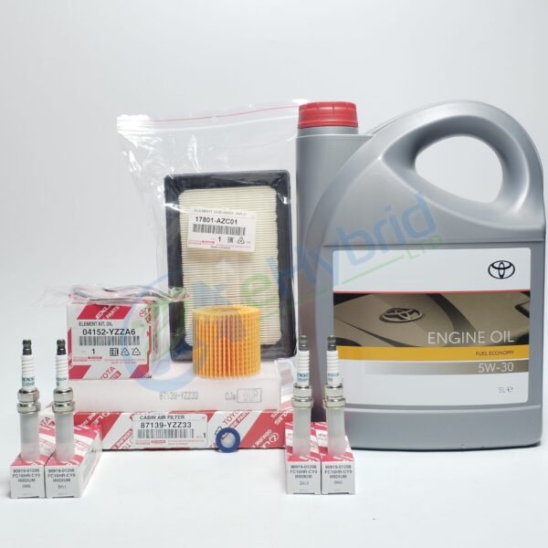 Genuine Toyota C-HR ZYX10 Service Kit 2016 to 2018 With Spark Plugs & 5W30 Oil