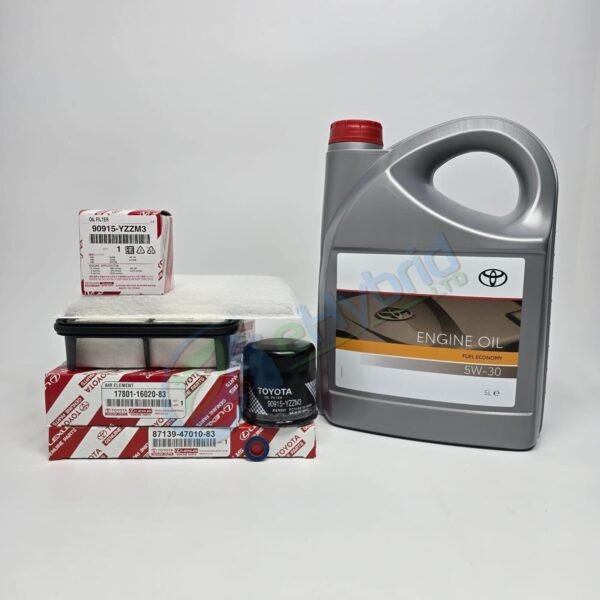 Genuine Toyota Celica 1.8L Service Kit ZZT230 1999 to 2005 With 5W30 & Filters