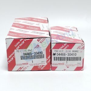 Genuine Toyota Rav4 Hybrid Front & Rear Brake Pads Oem 04465-33490 & 04466-30410