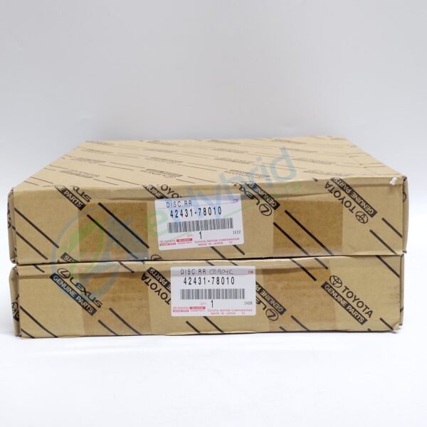 Genuine Toyota Rav4 Rear Brake Discs Left & Right 2018 To 2023 Oem 42431-78010