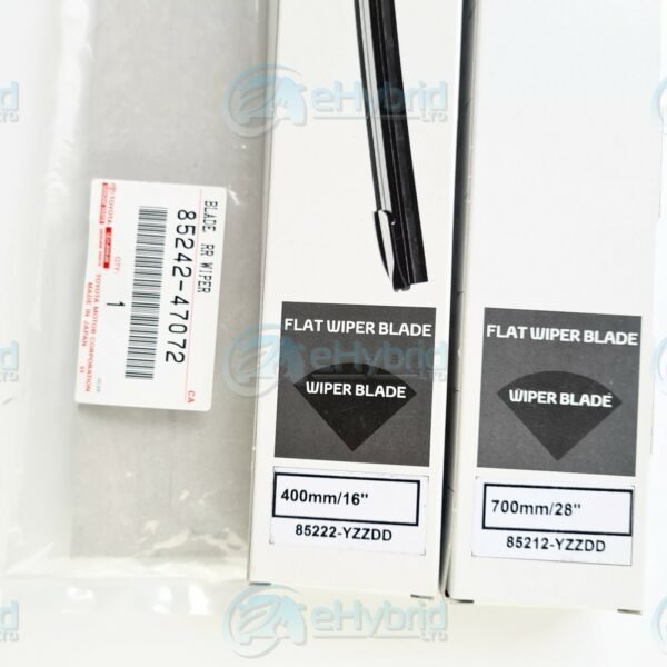 TOYOTA PRIUS FRONT & REAR WIPERS GENUINE WINDSCREEN WIPER BLADES 2016 TO 2020 - Image 3