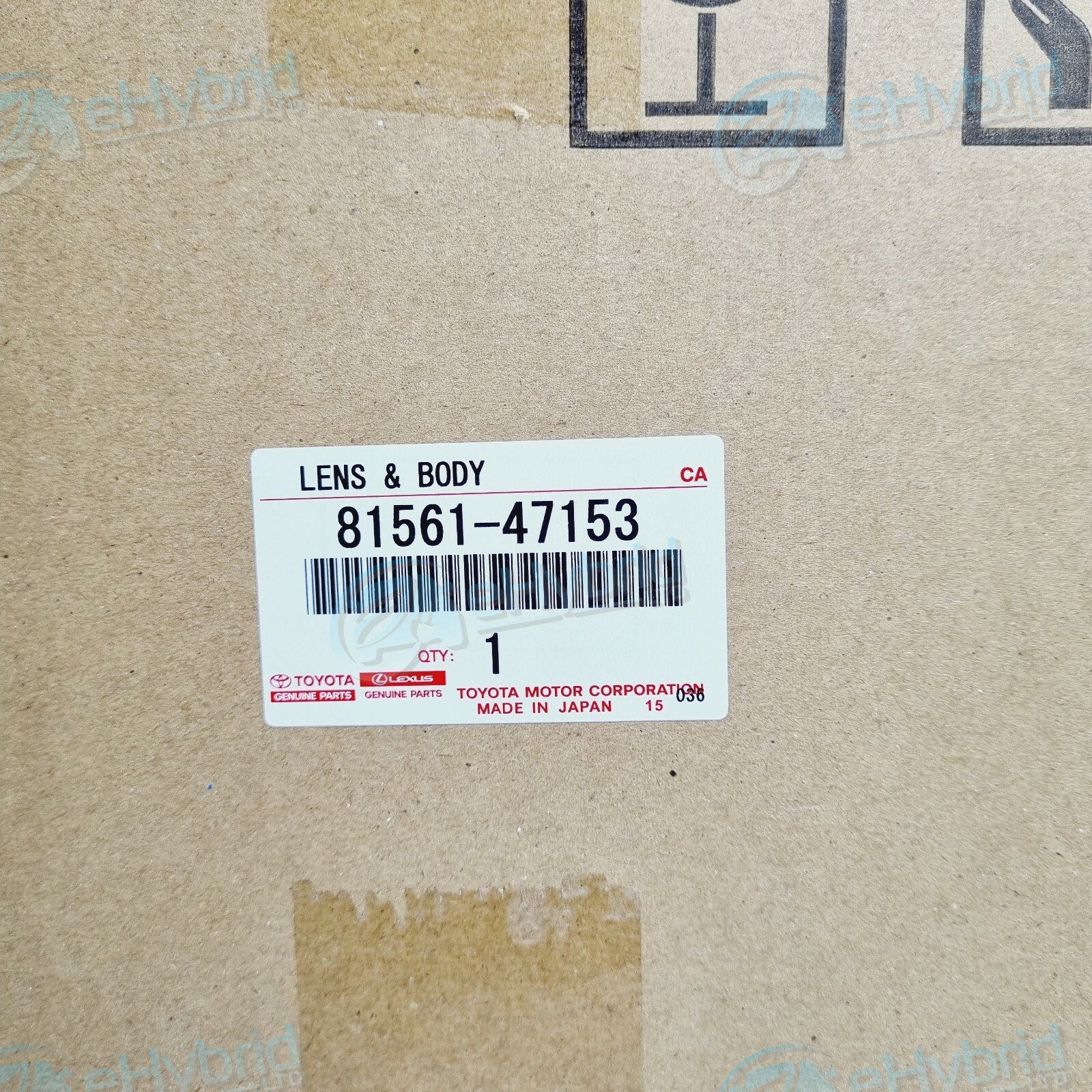 TOYOTA PRIUS REAR STOP LIGHT UPPER LAMP LEFT ASSEMBLY 2016 TO 2018 81561-47153 - Image 7