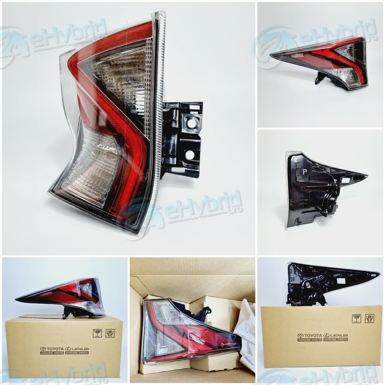 TOYOTA PRIUS REAR STOP LIGHT UPPER LAMP LEFT ASSEMBLY 2016 TO 2018 81561-47153