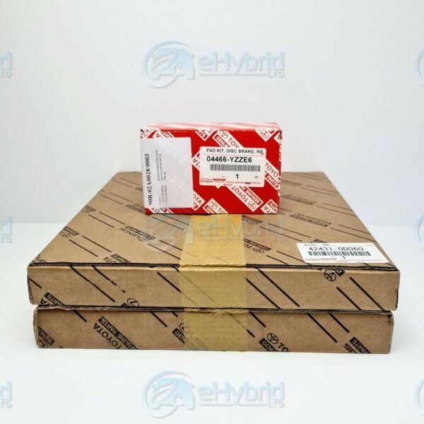 TOYOTA YARIS REAR BRAKE PADS & BRAKE DISCS 1.4D-4D 2005 TO 2020 GENUINE TOYOTA