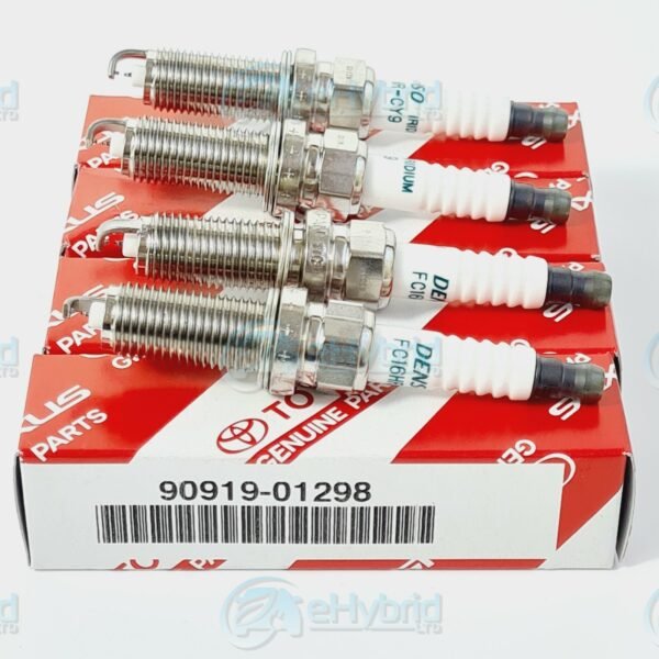 Toyota C-HR Irihium Spark Plugs TT Denso FC16HR-CY9 Genuine Toyota 90919-01298 - Image 7
