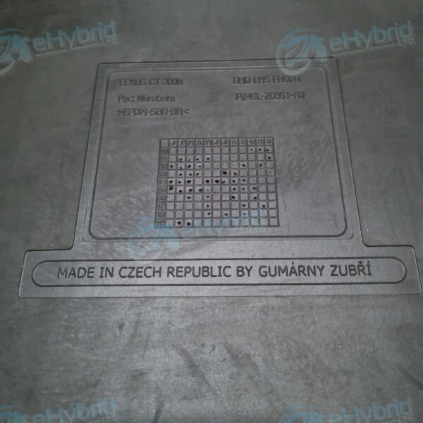 GENUINE LEXUS CT200H RUBBER FLOOR MATS FRONT & REAR 2010 ONWARDS PZ49LZ0351RJ - Image 9