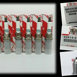 GENUINE LEXUS ES300H SPARK PLUGS 6 CYLINDER DENSO IRIDIUM FK20HBR8 90919-01263