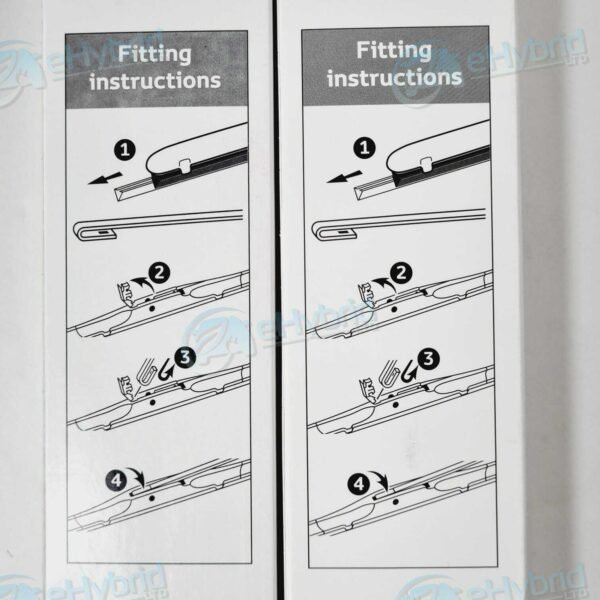 GENUINE LEXUS RX450H WINDSCREEN WIPER RX350 2008 TO 2015 FRONT & REAR BLADE SET - Image 5