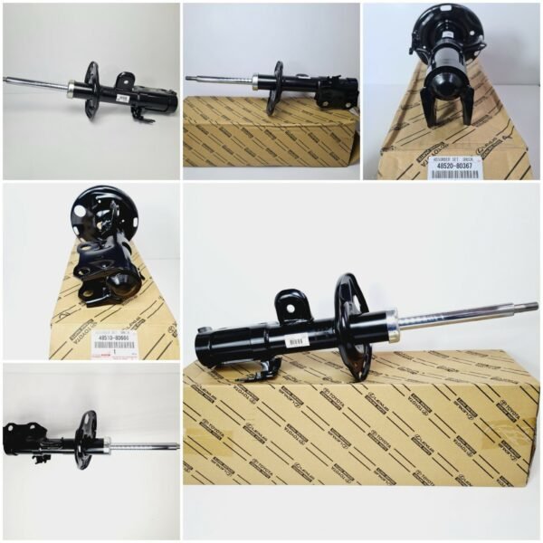 GENUINE TOYOTA PRIUS FRONT SHOCK ABSORBERS SET LEFT & RIGHT JAPANESE 2009-2015