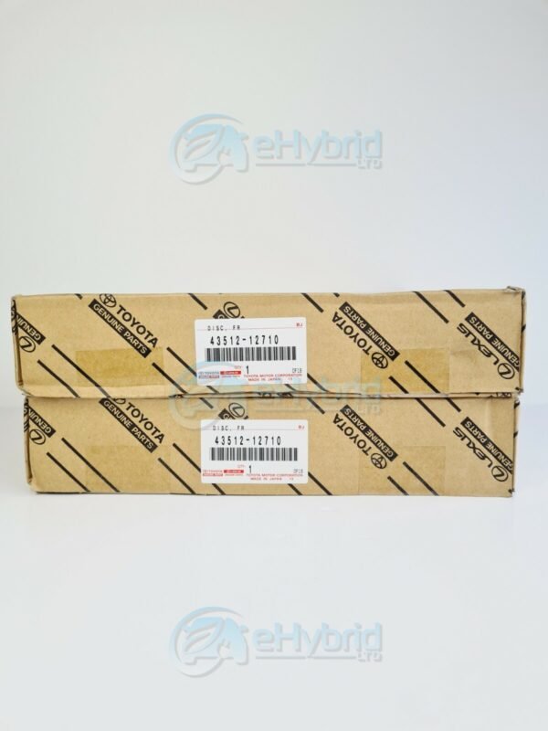GENUINE TOYOTA VERSO-S FRONT BRAKE PADS & DISCS 2010 TO 2014 1.4D-4D & 1.3L - Image 4