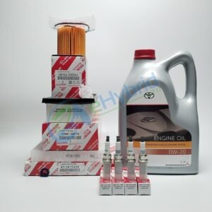 Genuine Toyota Alphard Hybrid Service kit AYH30 2015 To Onward Spark Plugs &0W20