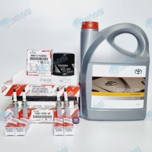 Genuine Toyota Prius Plus 1.8L Service Kit 2017 To 2021 With Spark Plugs & 5W30