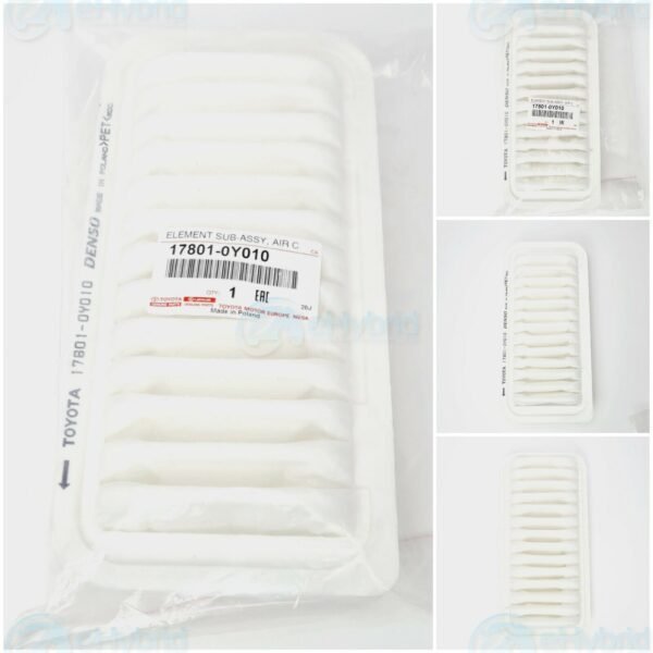 TOYOTA YARIS 1.3L AIR FILTER 17801-0Y010 NEW GENUINE AIR CLEANER NSP90 & NSP130