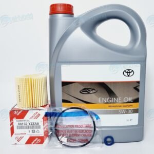 TOYOTA iQ 1.4L DIESEL SERVICE KIT GENUINE PREMIUM 5W30 OIL WASHER & OIL FILTER