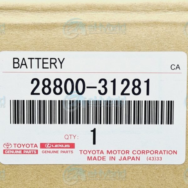 Genuine Lexus GS450H 12V Battery S65D26L Panasonic 2006-2011 28800-31281 Sensor - Image 5