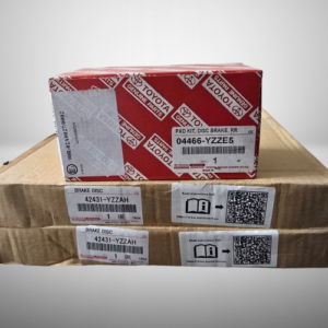 Genuine Toyota Avensis Rear Discs & Pads 2008-2018 Oem 42431-YZZAH & 04466-YZZE5