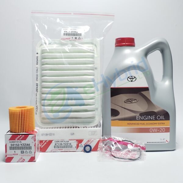Genuine Toyota Avensis Service Kit 1.6L 2009 To 2017 ZRT270 0W20 Oil & Filters