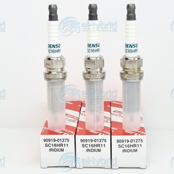 Genuine Toyota Aygo Spark Plugs KGB40 2014-18 Denso Iridium 90919-01275 SC16HR11