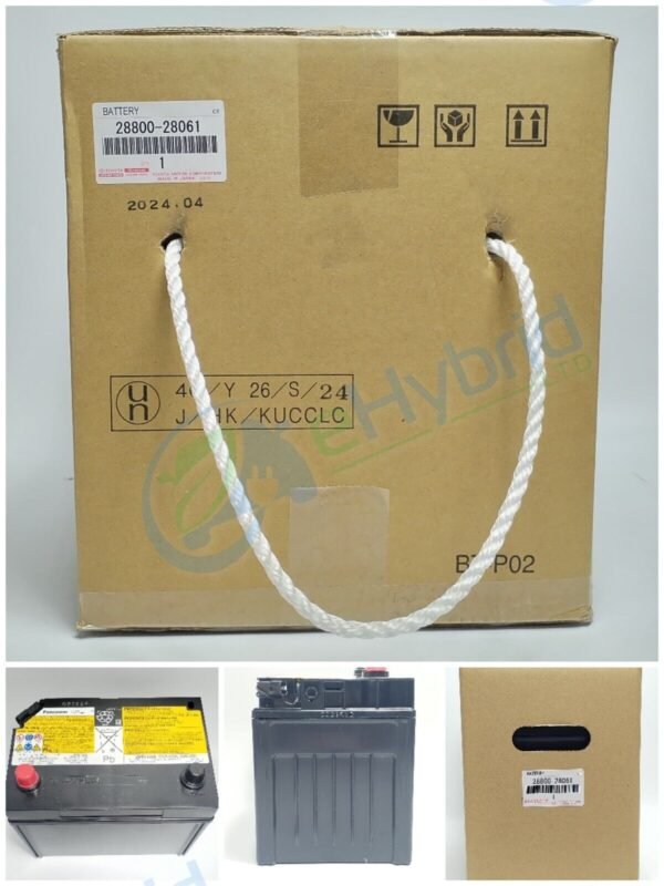 Genuine Toyota Camry 12V Battery S65D26R Camry Hybrid  2006-2011 Oem 28800-28062