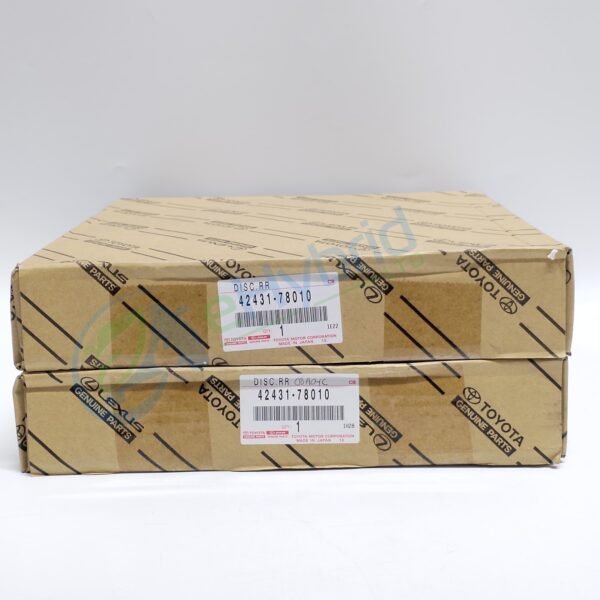 Genuine Toyota Corolla Cross Rear Brake Discs Lh& Rh 2022 Onward Oem 42431-78010
