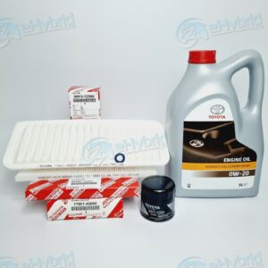 Genuine Toyota IQ Service Kit 1.0L KGJ10 2008 - 2015 With 0W20 & All Filters